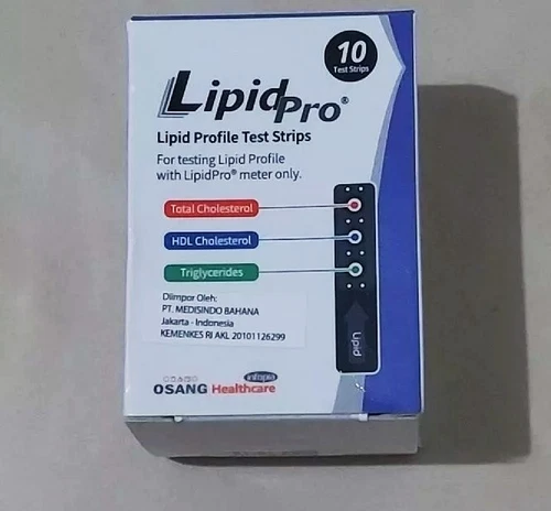 LipidPro test Strips triglyceride HDL LDL Cholesterol