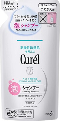 KAO Curel Foaming Shampoo Intensive Moisture Care Refill 380ml