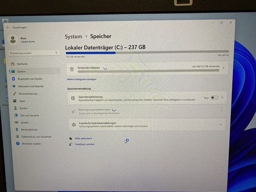 Asus N705U 17,3 Zoll ( 256GB SSD, i5-8250U, Geforce 940MX, 8GB Ram ) Windows 11 - Bild 4 von 9