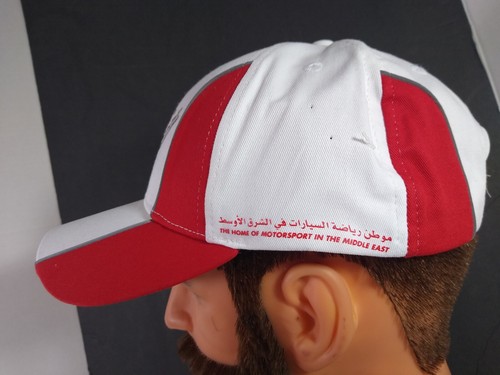 Bahrain International Motosports HAT White with Red Highlights Cap - Picture 4 of 9
