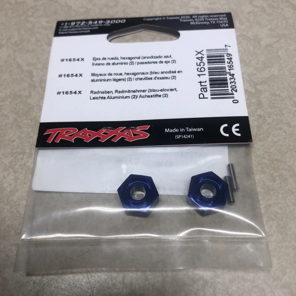 Traxxas Aluminum Wheel Hubs  (2) TRA1654X - Image 2 of 2