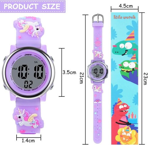 Orologio Digitale per Bambini, Orologio Da Polso per Ragazzi E Ragazze, Polso Un - Foto 2 di 11
