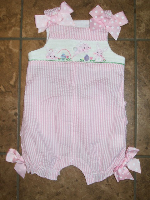 mud pie easter romper