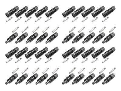 Original Stäubli MC4 Stecker + Buchse 4-6 mm² Typ X PV-KBT4/6X-UR, PV-KST4/6X-UR