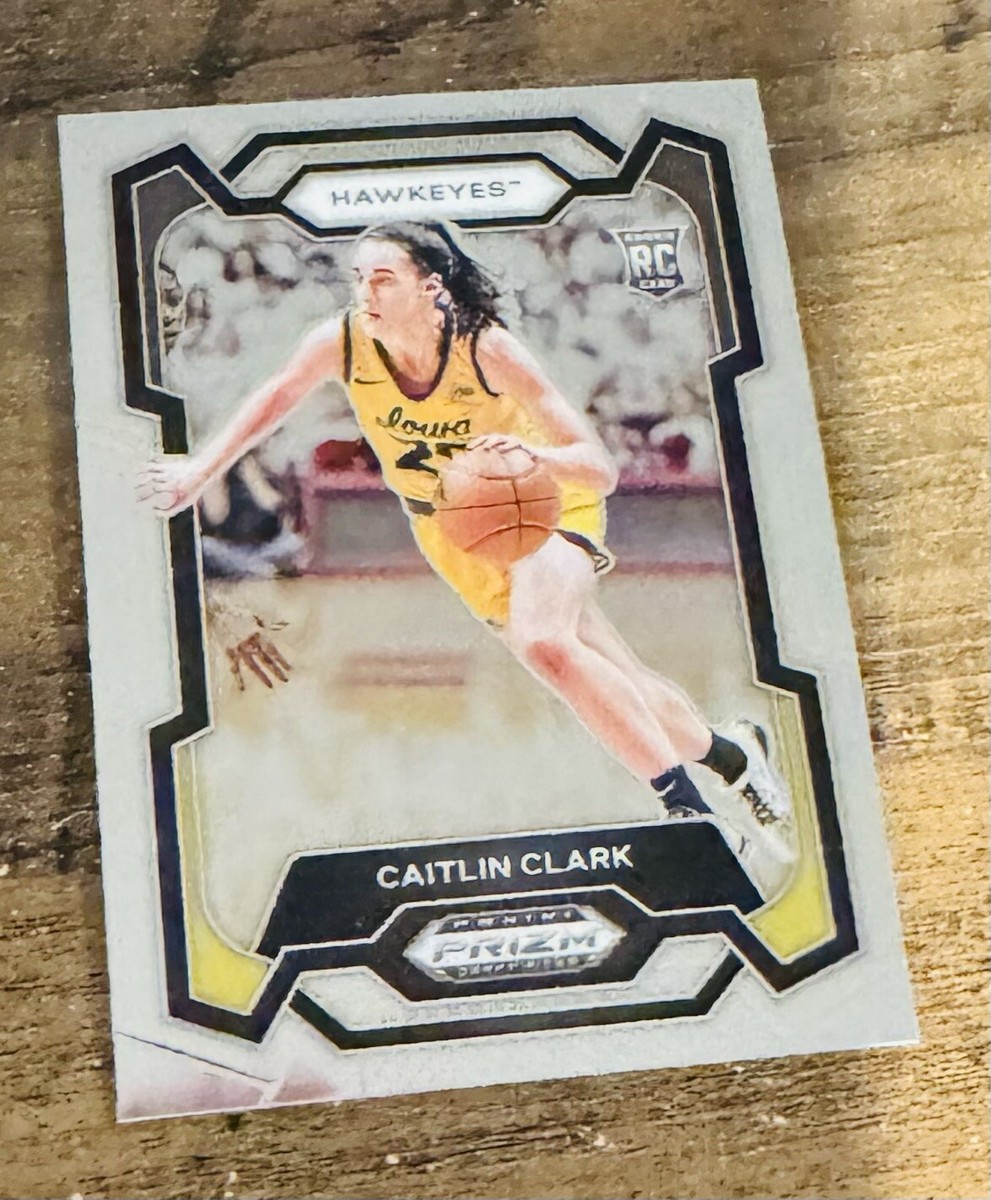 2024-25 Panini Prizm Draft Iowa Caitlin Clark Rookie RC Base #57
