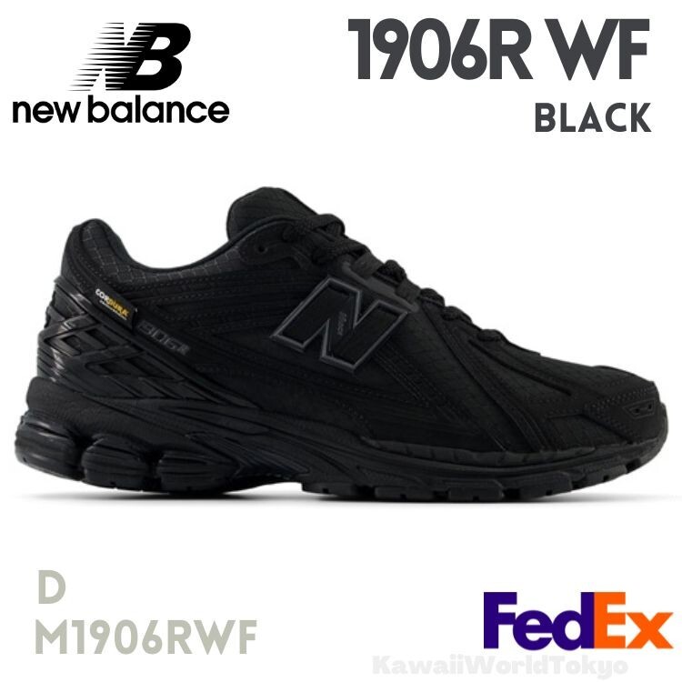 New Balance 1906R WF M1906RWF Width D Black Lifestyle Shoes NEW! F  