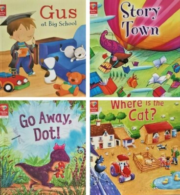 NEW  x  4 Gems Reading books Level 1 Children Pre School & Reception 