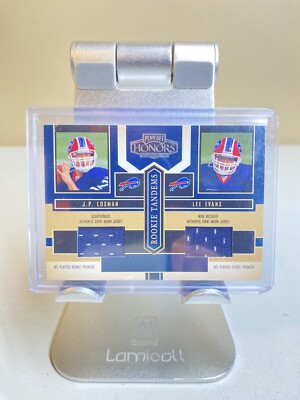 2004 Playoff Honors Rookie Tandem Football Card #RT13 J.P. Losman/Lee Evans