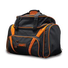 Hammer Premium Double Deluxe Tote Black/Orange Bowling Bag