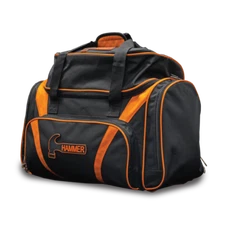 Hammer Premium Double Deluxe Tote Black/Orange Bowling Bag 