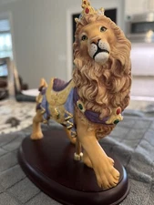 1990 LENOX LTD.ED CAROUSEL ANIMALS -LION- FIGURINE-SCULPTURE. No box.  