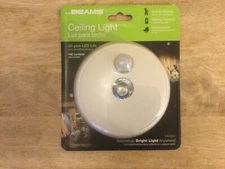 Mr. Beams Ceiling Light Motion Sensing Battery Powered and Waterproof (MD980)
