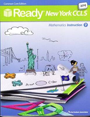 2014 Ready New York CCLS Common Core math Instruction Grade 7 (Ready) - GOOD