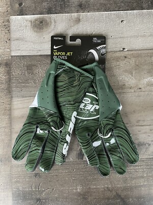 Nike Vapor Jet NFL New York Jets Receiver Gloves Men's Size XXL