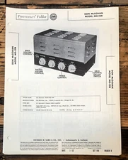 Don McGohan MG-10B 10 B Amplifier Sams Photofact Service Manual *Original*
