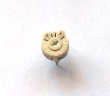 1 pc 10k ohm trimmer Pot, Horizontal (Top adjust) .