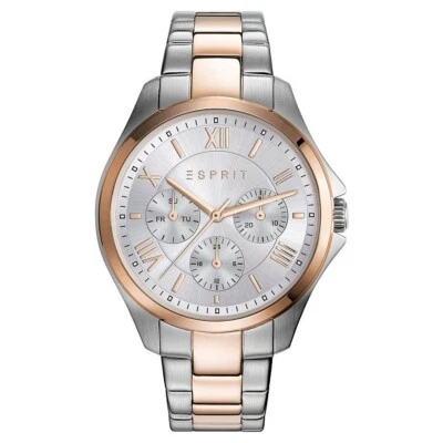 Esprit Damen Uhr Armbanduhr Agathe Edelstahl Bicolor ES108442005-1 - Bild 1 von 2