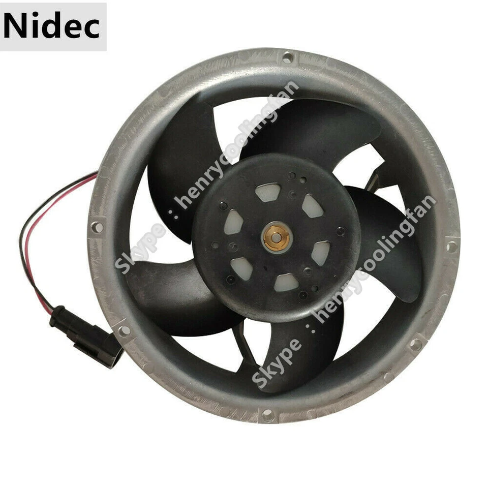 Nidec D1751S24B6CZ-16 6314HR 172*51MM DC24V 1.8A For ABB Inverter Fan ACS510/550 - Image 2 of 4