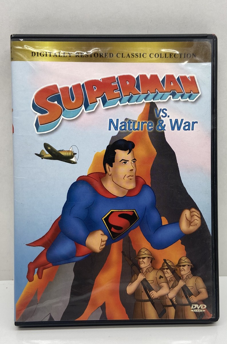 Superman vs. Nature & War [DVD] 18713813190| eBay