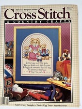 Better Homes and Gardens Cross Stitch Magazine Patterns Craft Needlework Mar 89