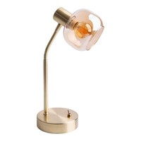 NäVe E14 Tischleuchte Libby Ø12Cm Messing 3190345