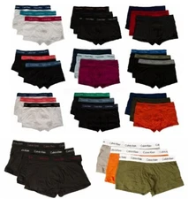 Pack of 3 boxer man tripack trunks CK CALVIN KLEIN item U2664G LOW RISE TRUNK