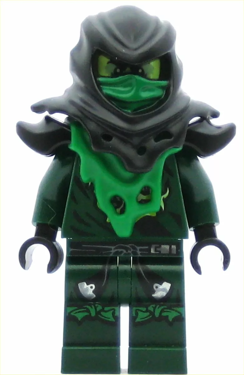 LEGO Ninjago Minifigure Evil Green Ninja Genuine