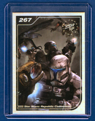 Limited Run Games ! Star Wars Republic Commando Trading Card #267 !  