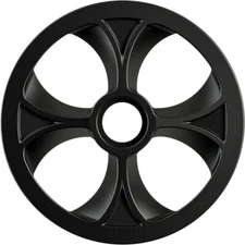 Sly Dog 10" Vortex Idler Wheel Black BOG100UNVSOLBLK