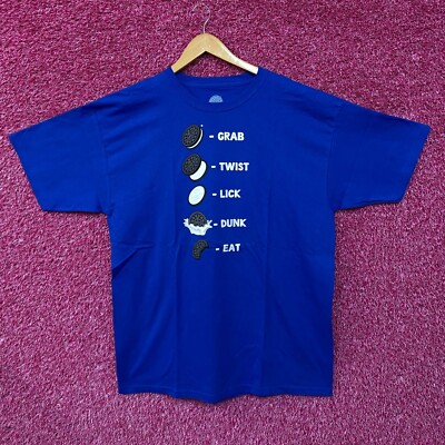 Oreo Food Promo Tshirt size Extra Large