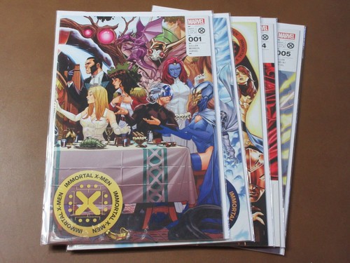 IMMORTAL X-MEN #1 2 3 4 5 VF-NM COMPLETE RUN MAGNETO EMMA FROST KRAKOA ETERNALS
