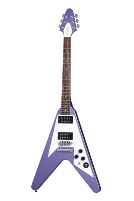 Epiphone Inspired by Gibson Kirk Hammett 1979 Flying V Purple
