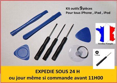 Kit Outils Tournevis Pour Réparation IPhone 6 Et Modèles Antérieurs – 11 Pièces, Neuf TOPALLI
