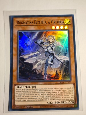 Dogmatika Ecclesia, the Virtuous (V.2 - Ultra  RarYUGIOHRA01PORTUGUESENM2516 | eBay
