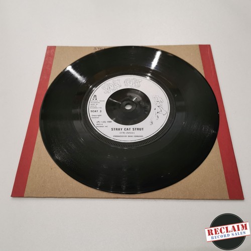 stray cats stray cat strut 7" vinyl record VG+