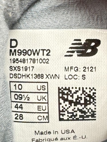 Size 10 - WTAPS x New Balance 990v2 Gray Made in USA - Picture 8 of 10