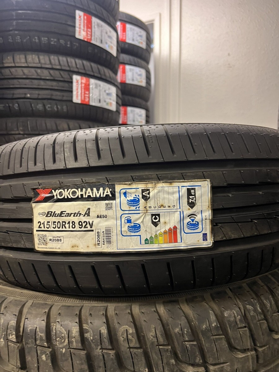 YOKOHAMA 215/50/18. 4本セット2020年製。 車