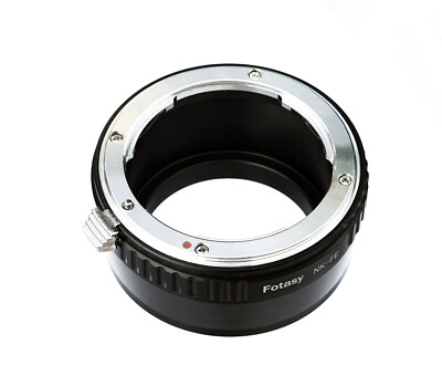 Nikon F Mount Lens to Sony Adapter NEX-5 NEX-C3 NEX-5N NEX7 NEX-5R NEX-6 NEX-F3 