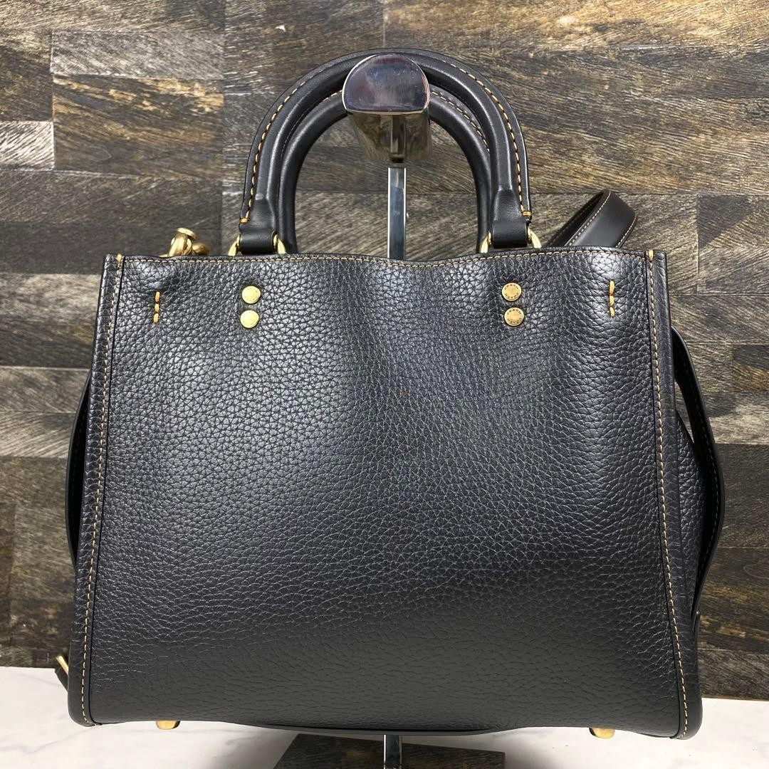 COACH Rogue 25 Pebbled Leather Handbag Shoulder bag 2… - Gem