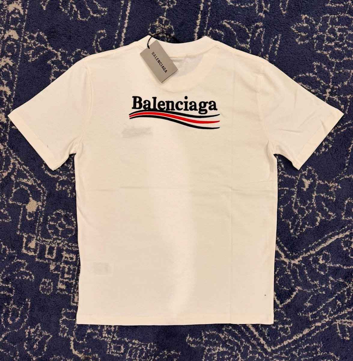 Balenciaga White T-Shirts for Men Just Listed 2026