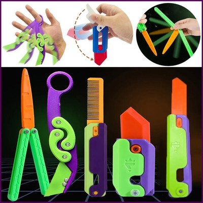 Gravity Folding Claw Knife Radish Knife 3d Printing Gravity Knife Small