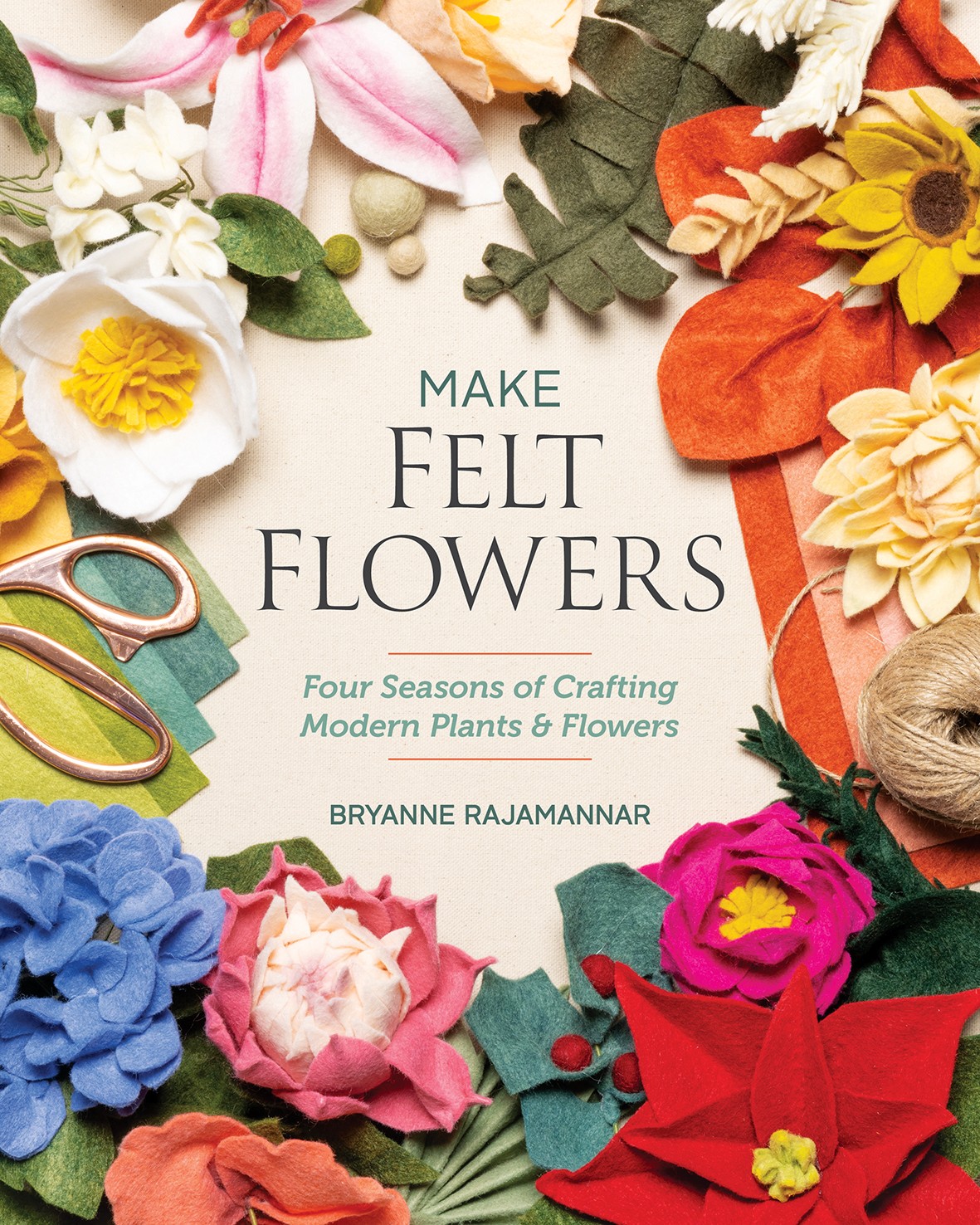 Make Felt Flowers by Bryanne Rajamannar (Paperback Book) - Image 2