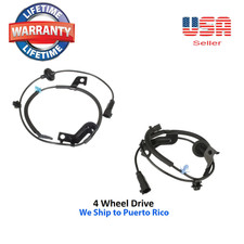 2 ABS Wheel Speed Sensor Rear Right and Left ...