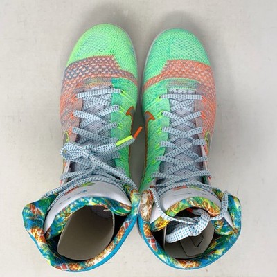 Nike Kobe 9 Elite High Protro 'What The' White Sneakers, Size 9