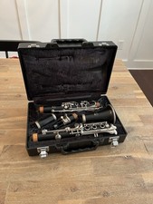 Yamaha YCL-34 Grenadilla Wood Clarinet With Original Case NICE FREE SHIPPING