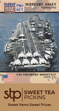 1991 Pro Set Desert Storm #183 USS Theodore Roosevelt (CVN-71)