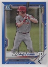 2021 Bowman Draft Chrome Blue Refractor 26/150 Jordan Viars #BDC-132 14jr