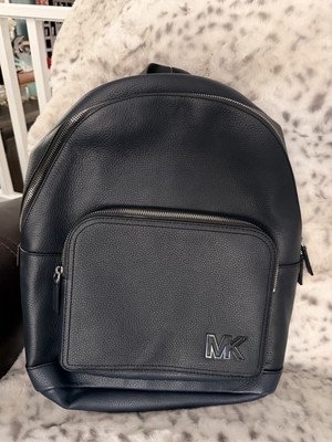 Michael Kors Large Cooper Navy Pebbled Leather Backpack. | eBay display picture 1