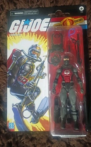 G.I. Joe Classified Series Retro Cardback 6" COBRA EEL Action Figure BRAND NEW!