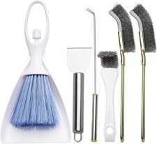 6 Pcs Bird Cage Cleaner Kit, Poop Off Bird Poop Remover, Bird Cage Cleaner